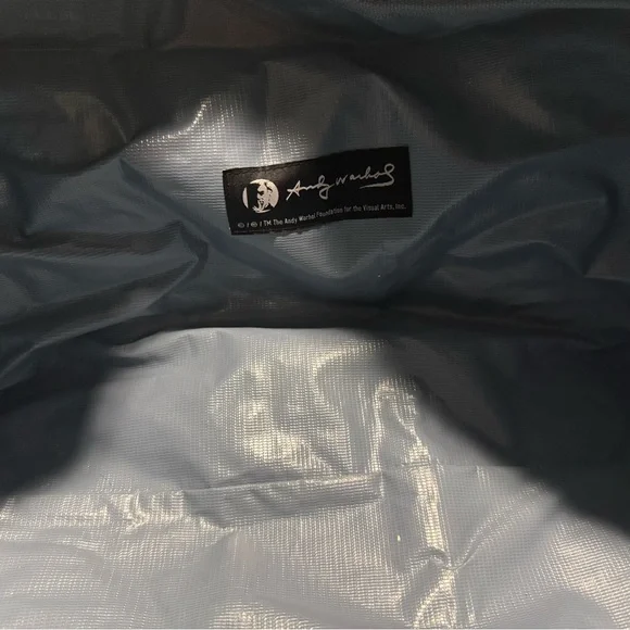 Black Gun Print Men's Duffel Bag - Picture 5 of 5